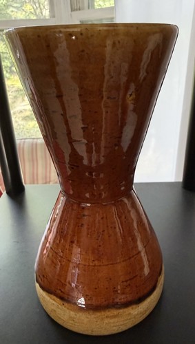 Tall ceramic drip glaze - 8",