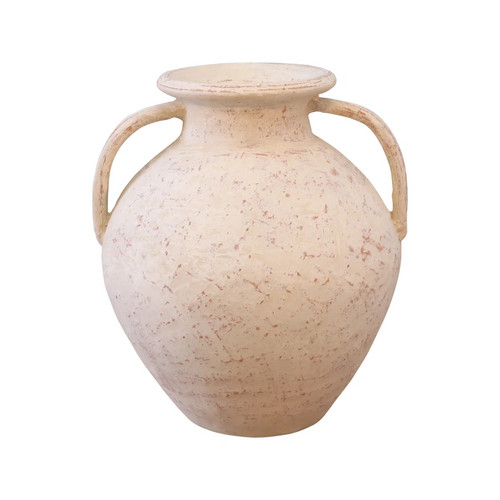 Distressed white clay - distressed,