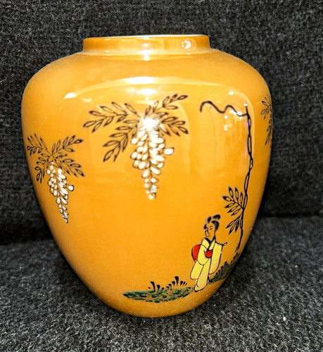 Orange glossy ceramic - orange,