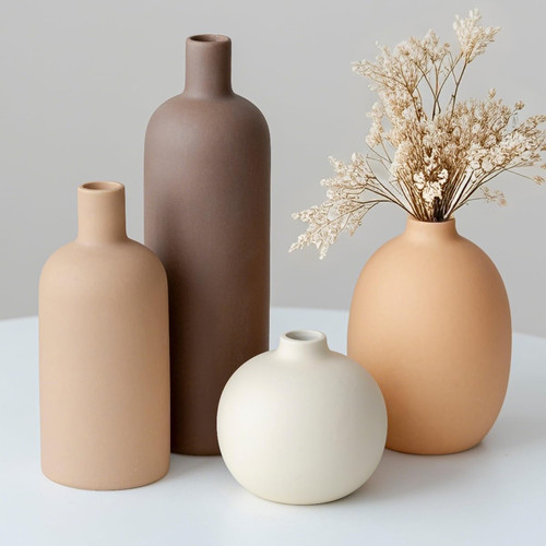 Modern ceramic vase set - modern,
