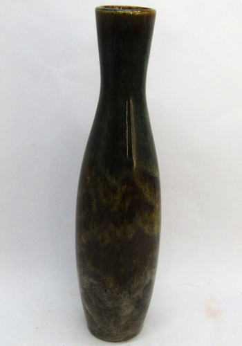 Glazed green brown slim - 12", green/brown