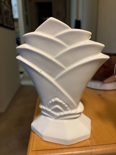 Vintage white ceramic - vintage, stylized
