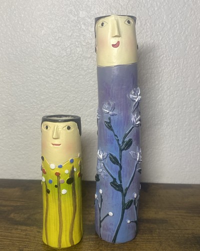 Set hand painted ceramic - 2,