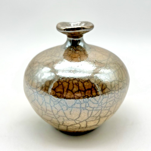 Black and white - and, raku