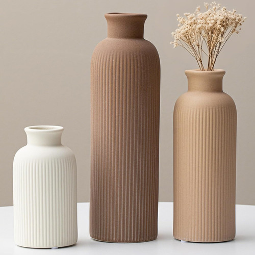 Ceramic vase set - ceramic,